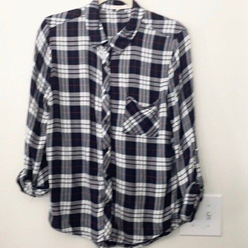 Women's Le Lis Plaid Top XL Stitch Fix
